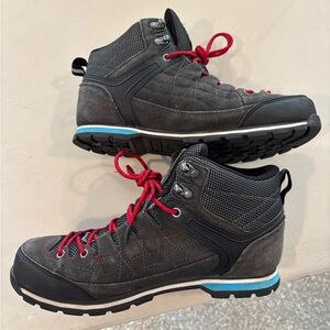 BearPaw Black and Red waterproof Hiking Boots